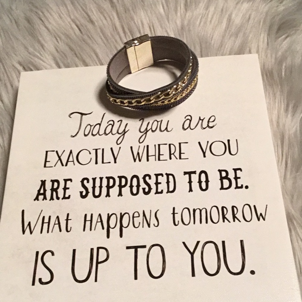 Beautiful chained bracelet!